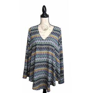 2tee couture women's multicolor tunic